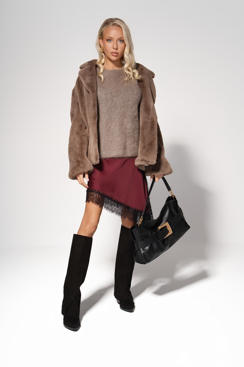 Палто teddy faux fur Палто teddy faux fur